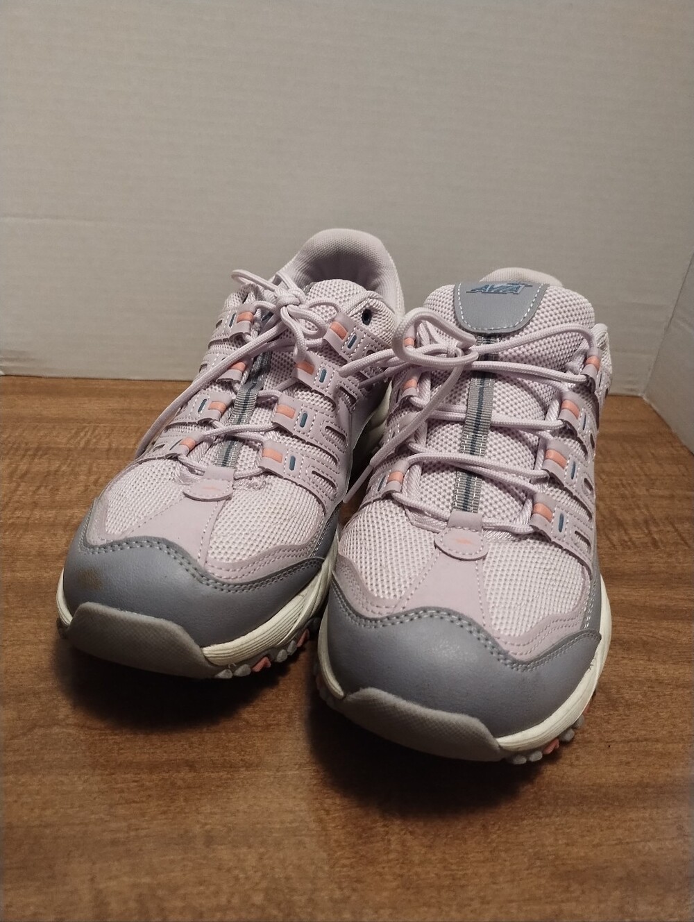 Women's Avia Lightweight Mesh Walking Sneakers - Pink/Gray/Lavender